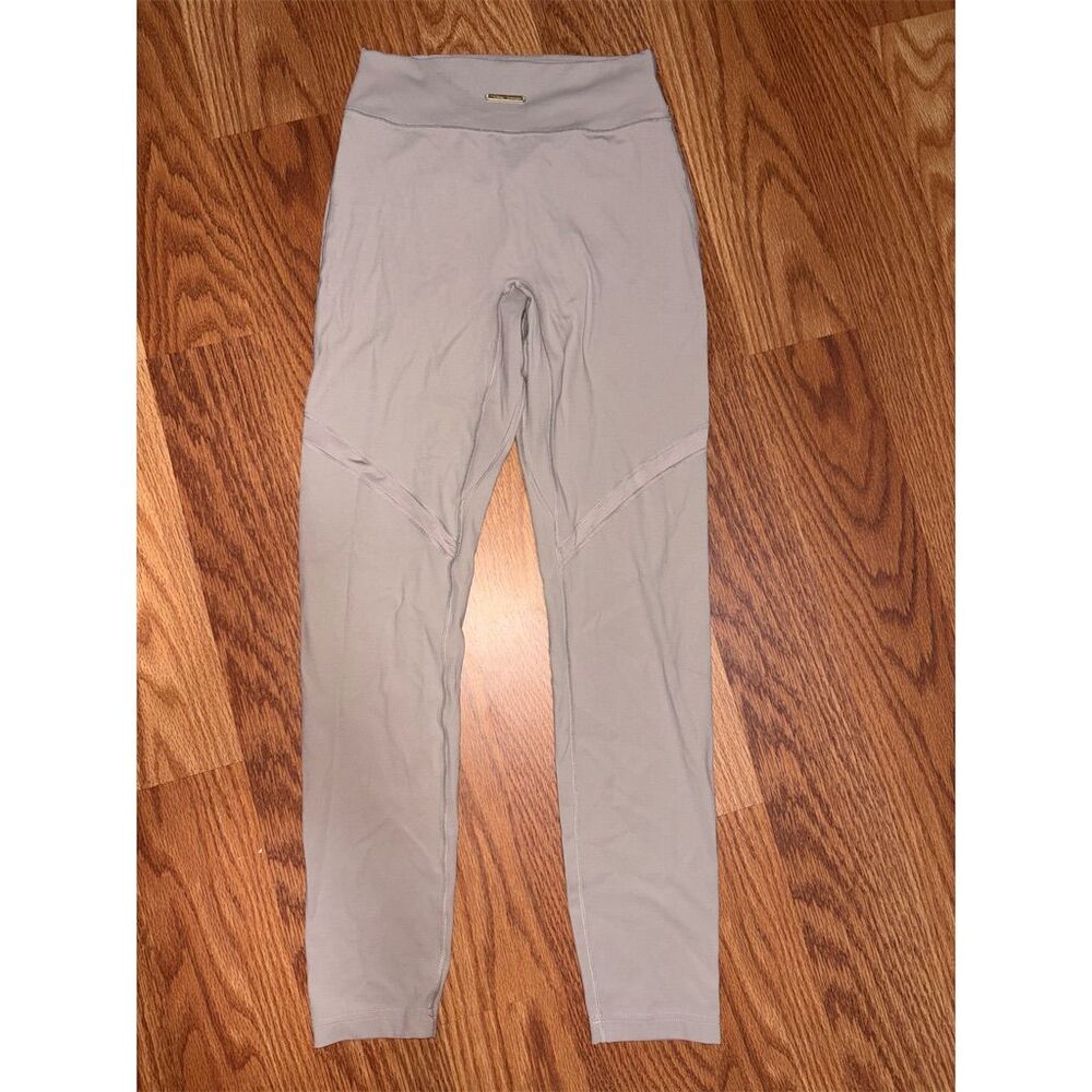 Gymshark Women's Mesh Leggings Brown Size M High-Rise Activewear